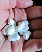 holding pills
