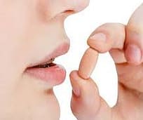 taking pill